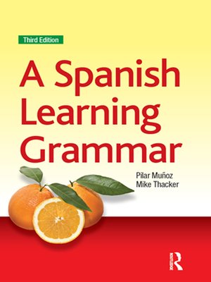 A Spanish Learning Grammar - ebook
